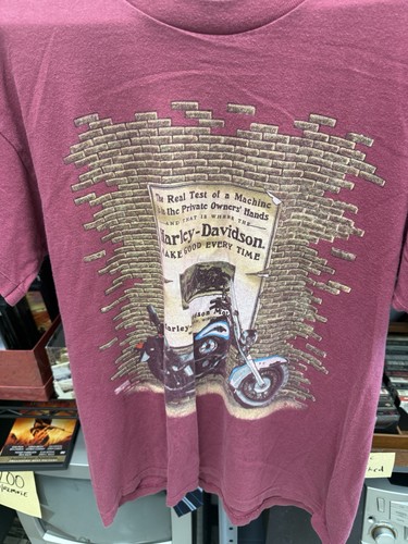 Harley Davidson Single Stitch