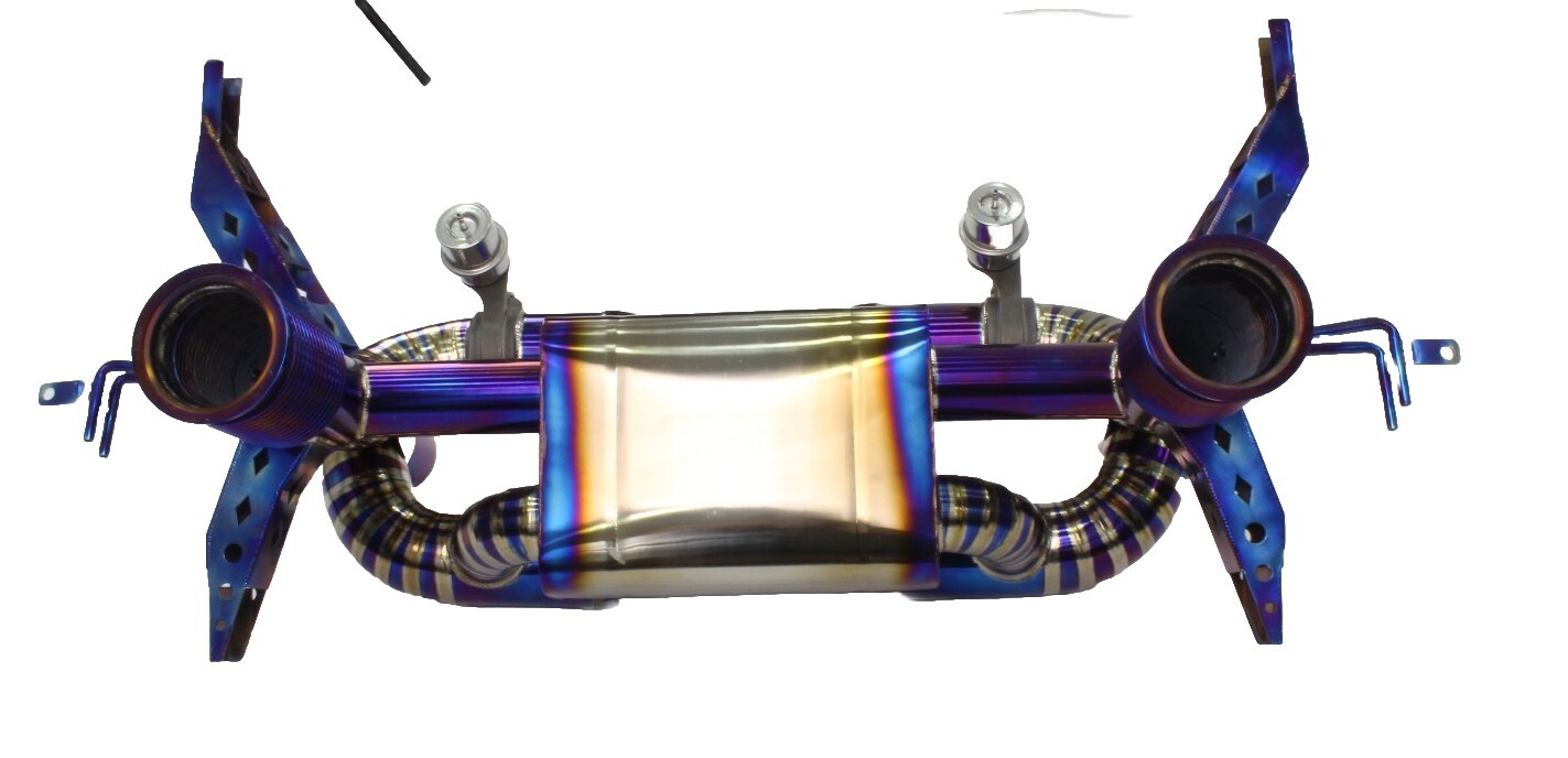 Lamborghini Huracan EVO STO Performante Titanium Exhaust Juggernaut Street