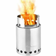 Solo Stove Titan Portable Camping Stove 304 Stainless Steel Wood Burning