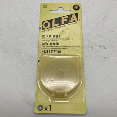 GENUINE OLFA RB45-1 45mm ROTARY CUTTER REPLACEMENT BLADE   MADE IN JAPAN