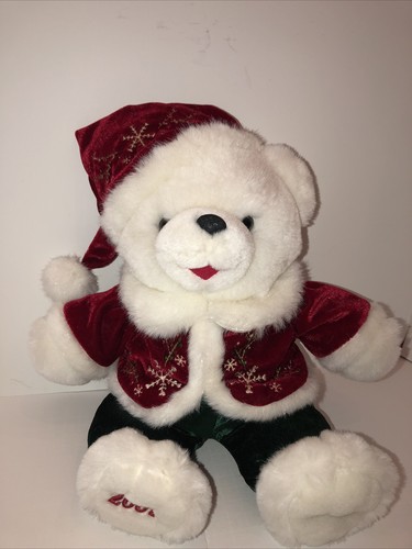SNOWFLAKE TEDDY Dan Dee 2007 Boy Bear 