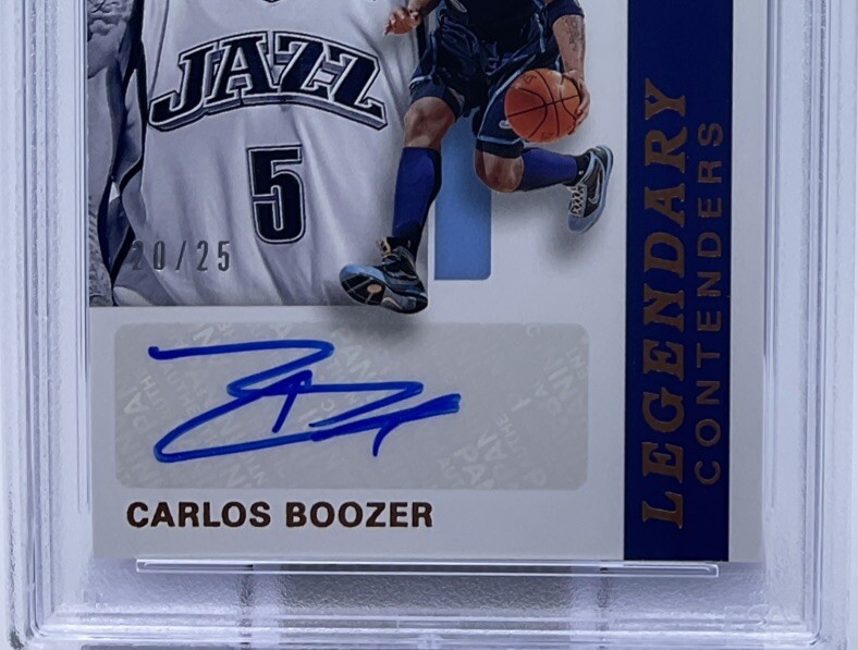 2019-20 Panini Contenders - Legendary Contenders Autographs Carlos