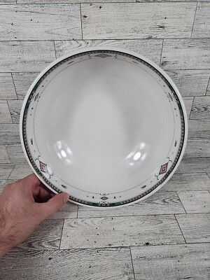 Studio Nova Adirondack Large Salad Serving Bowl 11'' Aztec Y2201 Thailand 