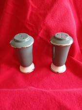 Mid Century Teal Salt And Pepper