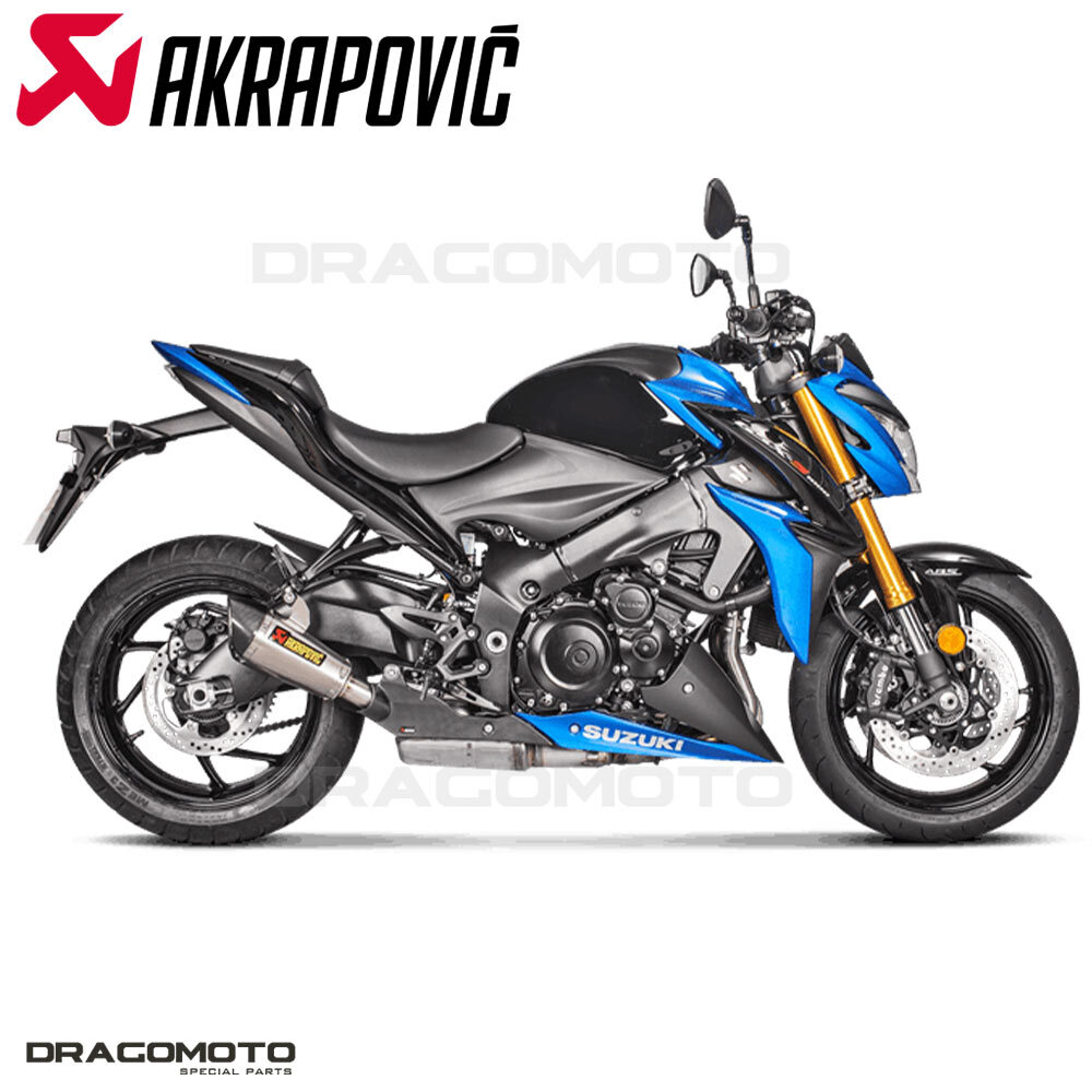 SUZUKI GSX-S 1000 2015-2020 Exhaust AKRAPOVIC Titanium S-S10SO11