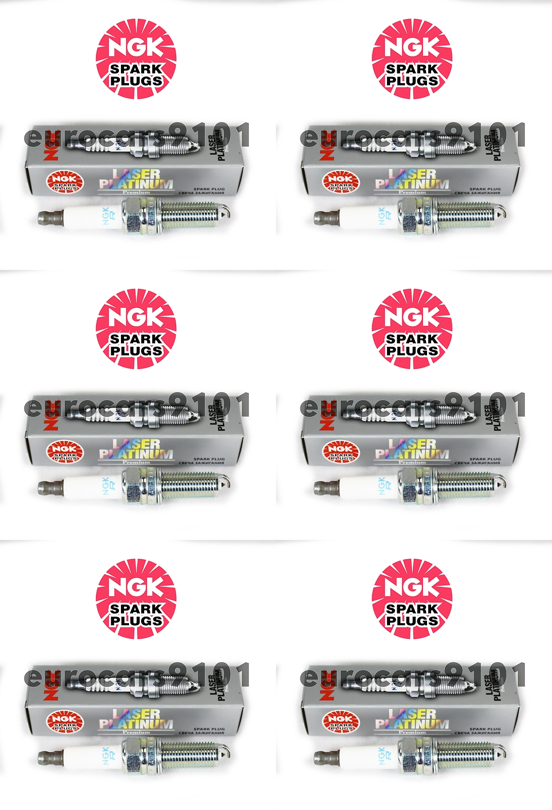 NGK Spark Plugs 4288 0041594903 Set of 6