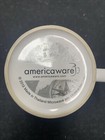 MONTANA LARGE Cup  Coffee  Ceramic AMERICAWARE RAISED LETTERING DRINK NEW No Tag — photo 4