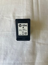 HP 63XL Black Ink Empty Cartridge Never Refilled - e000