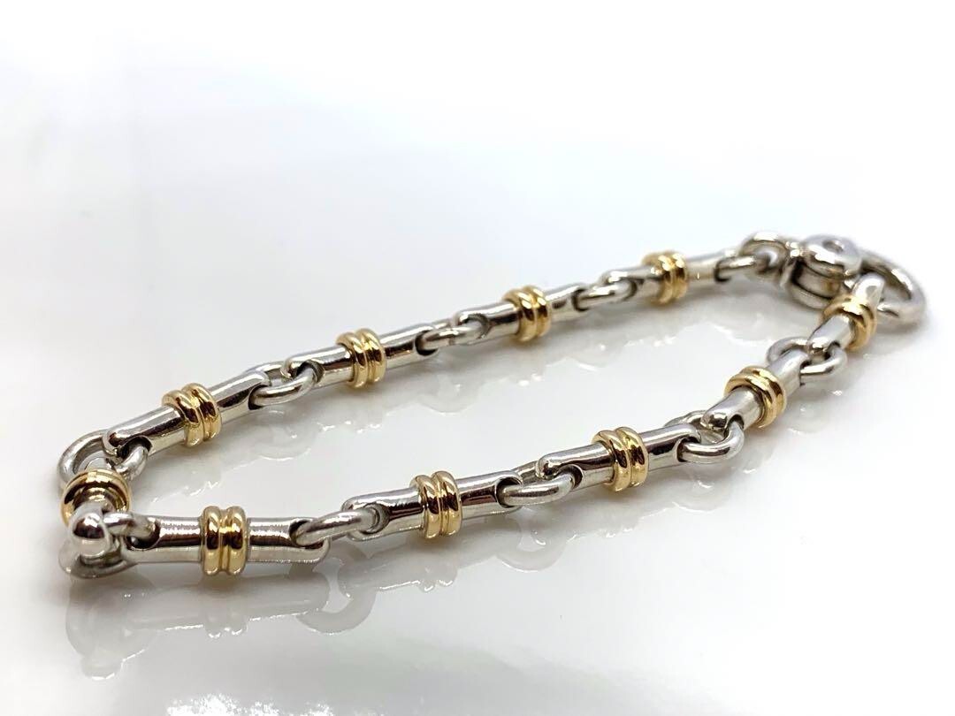 Tiffany & Co. Combination Bracelet Sterling Silver Gold
