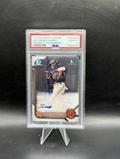 2022 Bowman Chrome Alexander Suarez Auto San Francisco Giants CPA-ASR PSA 10 Gem