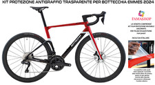 KIT PELLICOLA PROTEZIONE TRASPARENTE PER BICI DA CORSA BOTTECCHIA EMME 5