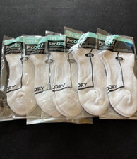5 Pairs FootJoy Women  s Golf Socks White Roll Tab Shoe Size US 6-8 Asian 23-25cm