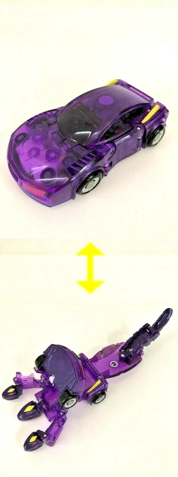 [TURNING MECARD]GERYON Transformable Robot Car Korea TV Figure + 2card  - Image 2 of 4
