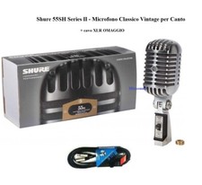 Shure 55SH T2 Series II Microfono Professionale Cardioide Vintage x voce Unidyne
