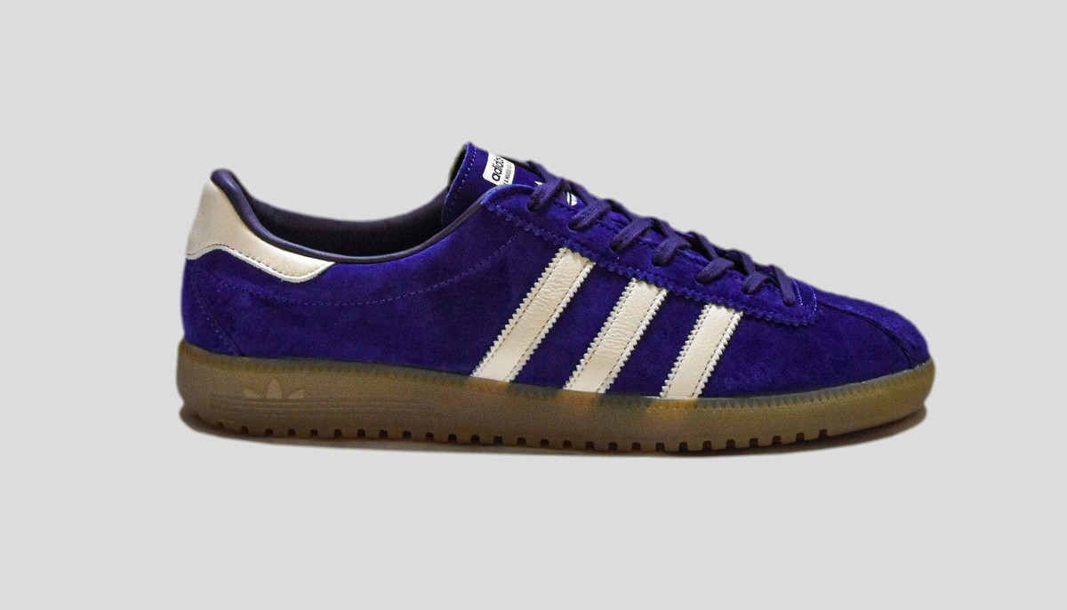 ADIDAS BERMUDA PURPLE/WHITE/GUM SIZES 9 9.5 10 11 11.5