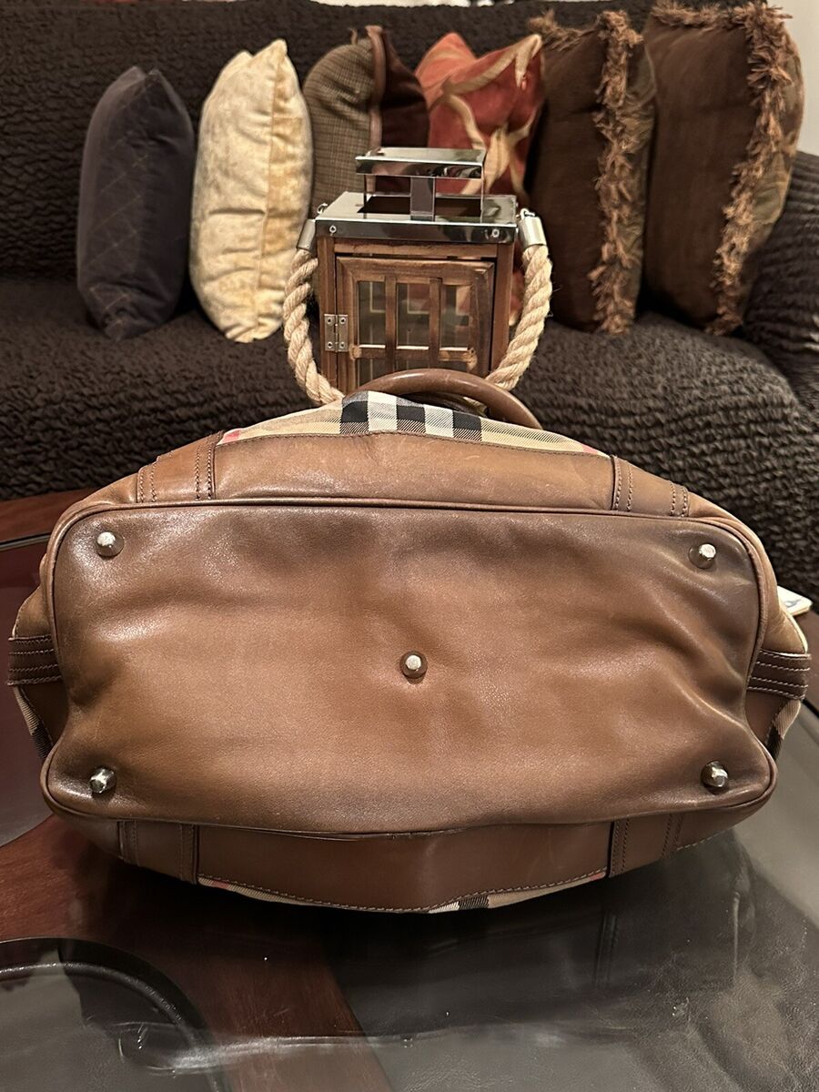 100% Authentic Burberry Prorsum Nova Check 100% Leather Bag 100% Authentic Burberry Prorsum Nova Check 100% Leather Bag