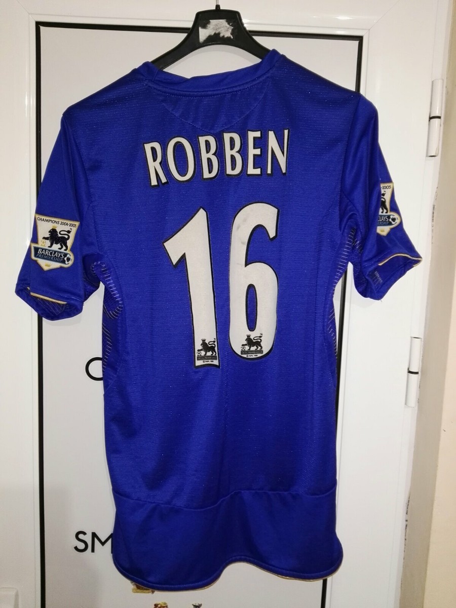 ブルーズ必見 05/06 CHELSEA Home Kit ROBBEN 16 Vintage Chelsea Home