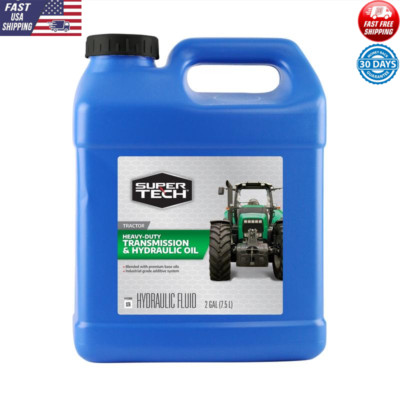 Heavy Duty Tractor Hydraulic Transmission Fluid High Viscosity 2 Gallon Pack New