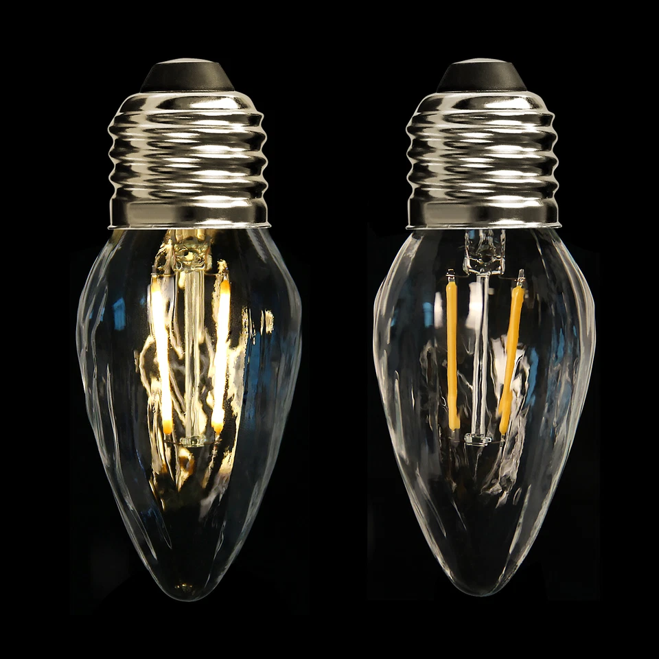 F15 Led Porch Light Bulbs E26 Dimmable 2700K for Chandelier Candle Ceiling Fan - Image 3 of 4