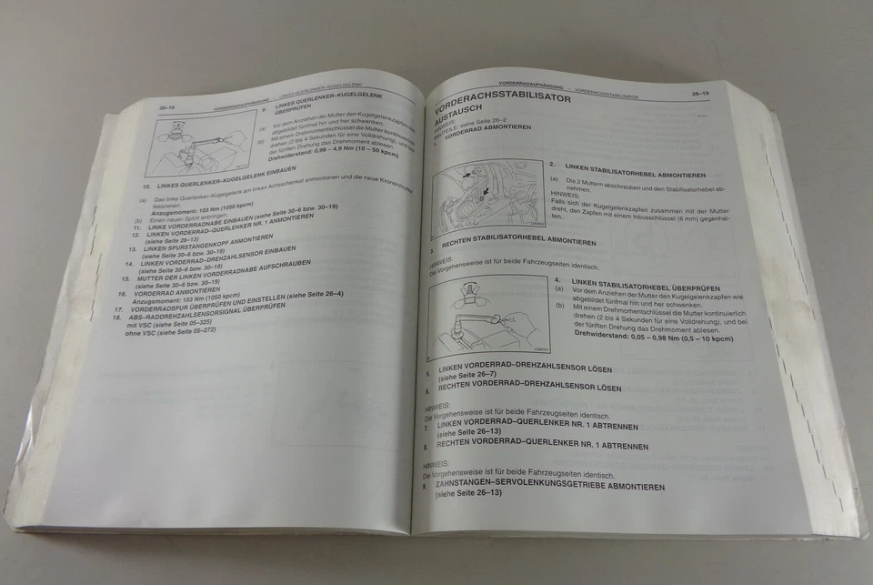 Manual De Taller Manual Básico Toyota Corolla Verso 2 Tomos Fecha 09/2001 - Imagen 3 de 4