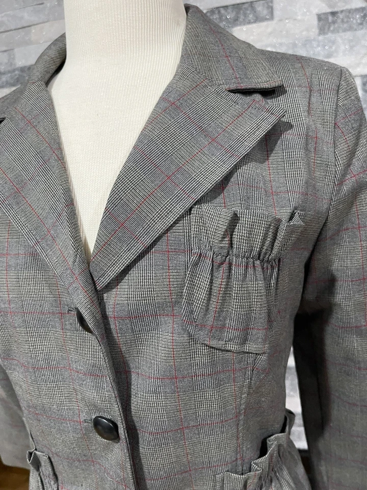 Blazer a cuadros para mujer Rampage Clothing Company talla M? (S) Foto 3 de 4