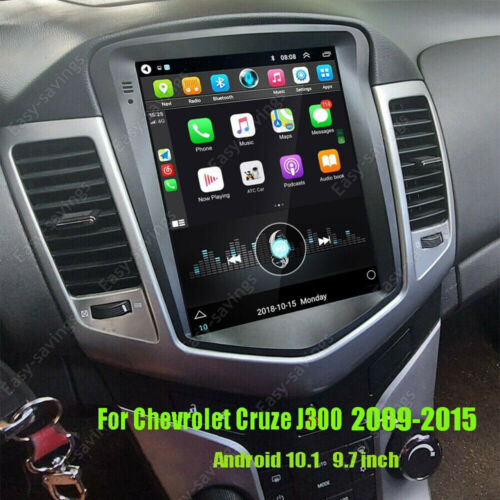 For 2009-15 Chevy Cruze 9.7'' Vertical Android 10.1 Car Radio GPS Wifi Quad-Core - Picture 1 of 6