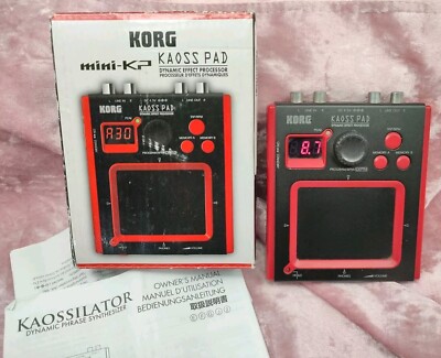 KORG PITCH BLACK   mini-KP   KAOSS PAD, TOP GETESTET 