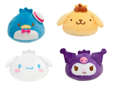 Set of 4 Hello Kitty Plush Dumplings 6 inch Sanrio Collectible NWT