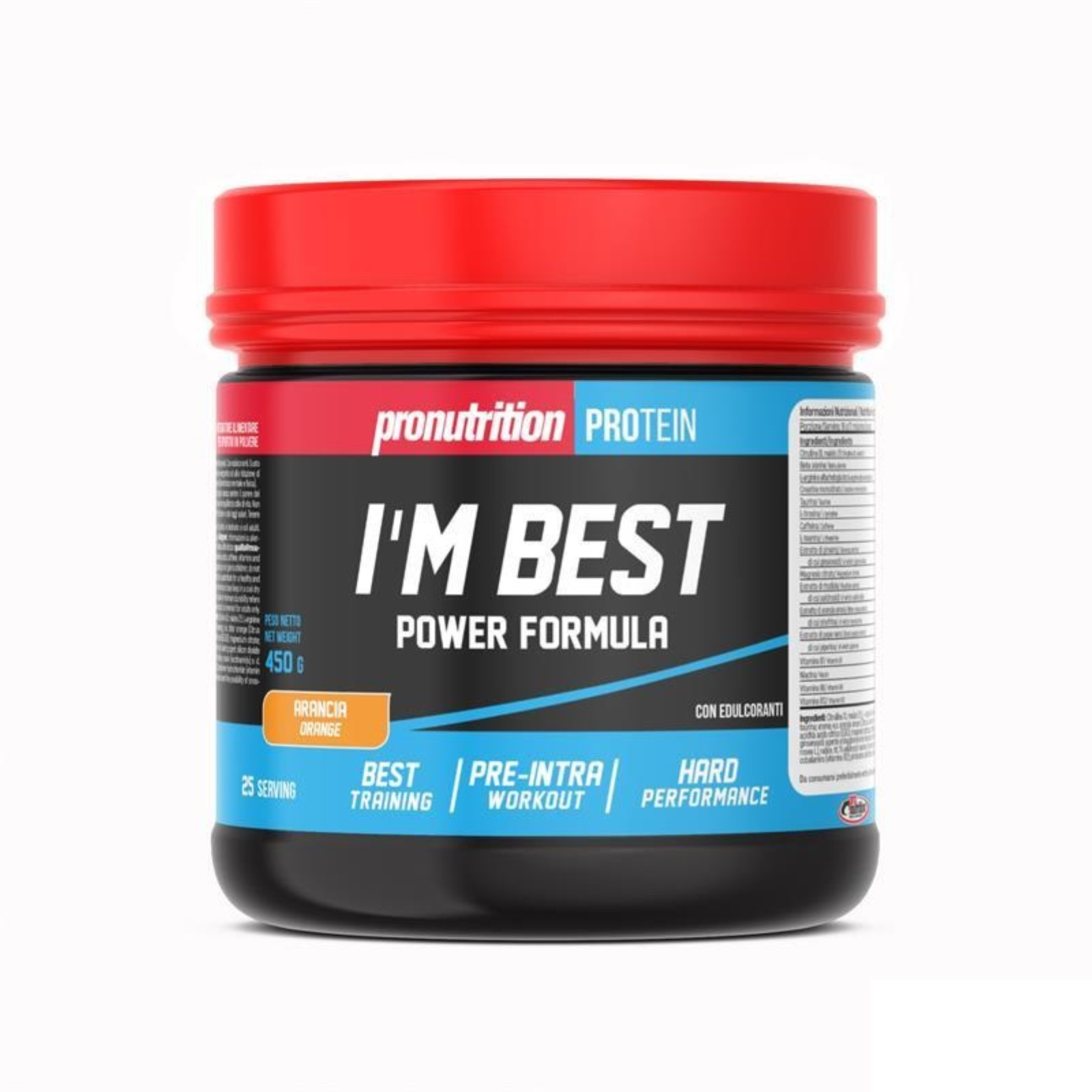 Pronutrition I'm Best Power Formula Pre-Workout: Energia Pura 450g