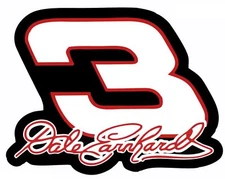 Dale Earnhardt 3 Sticker racing nascar