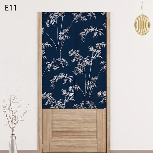 Japanese Style Door Curtain Screen Cotton Linen Noren Cherry Flower Room Divider - Bild 32 von 44