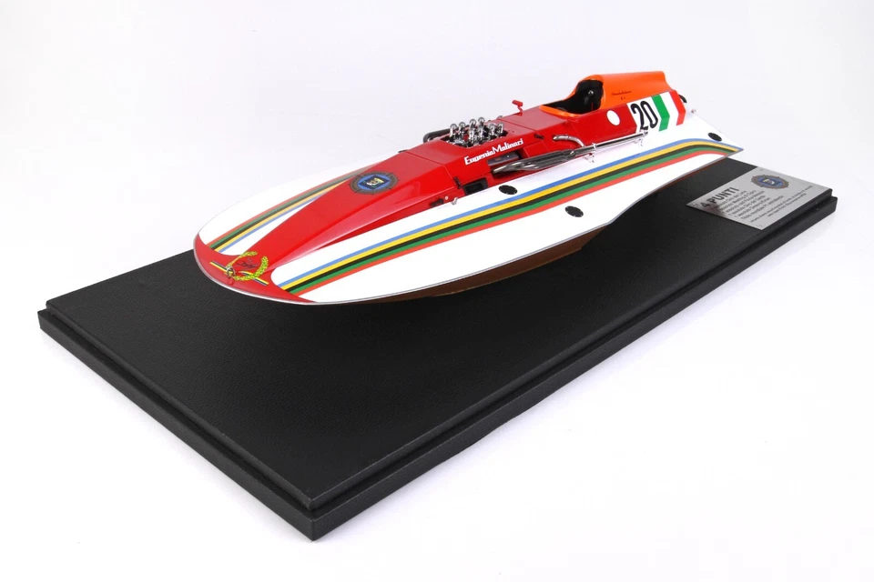FER003 BBR 1/18 Eugenio Molinari 4 Punti motorboat Limited Edition - Immagine 3 di 4