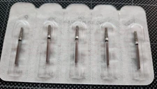 NTI KERR AXIS Dental Diamond Burs 855-016SC 5/pk Round End Taper Super Coarse FG