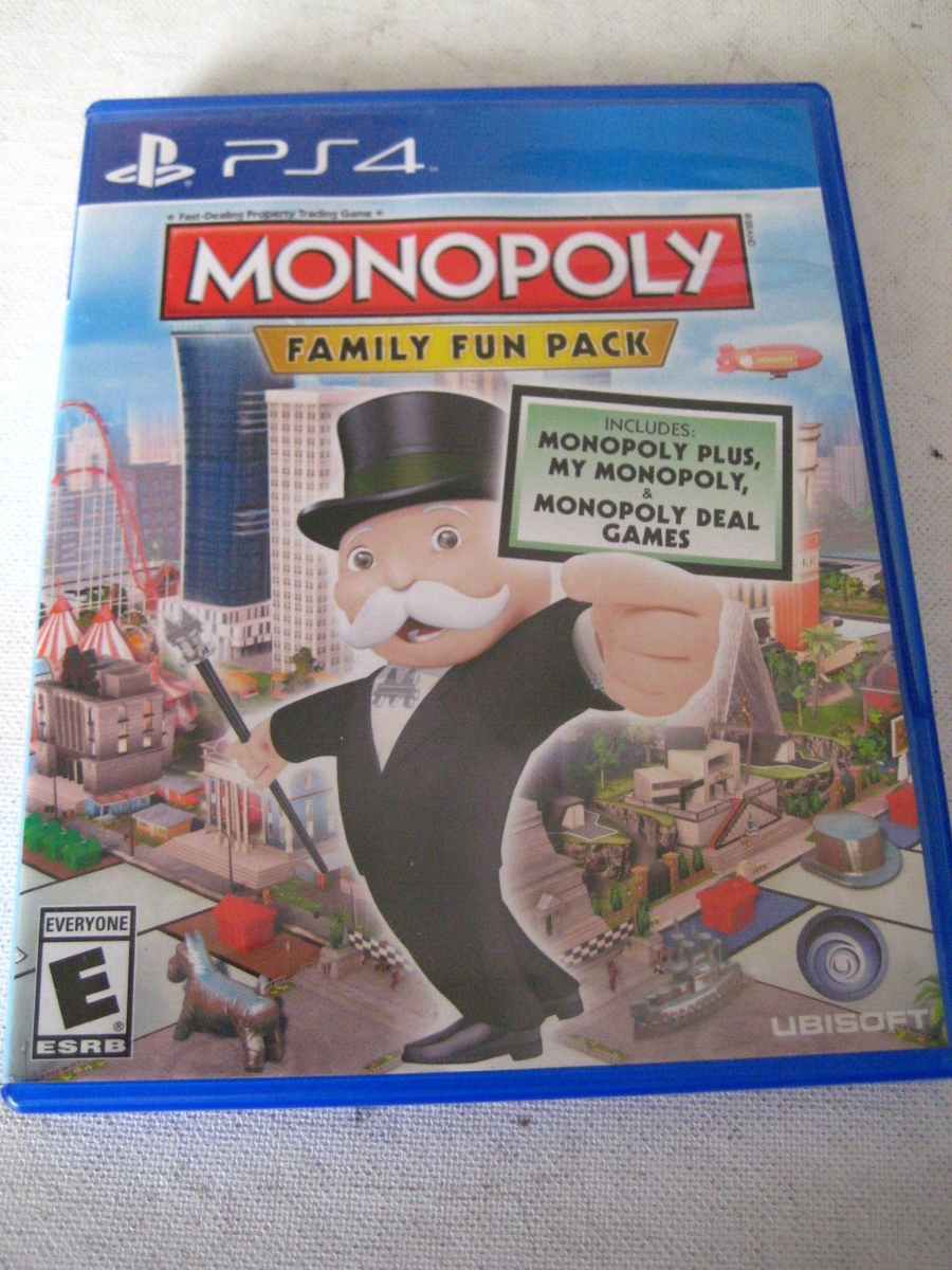 Monopoly Family Fun Pack (PS4) Game PlayStation Standard Edition