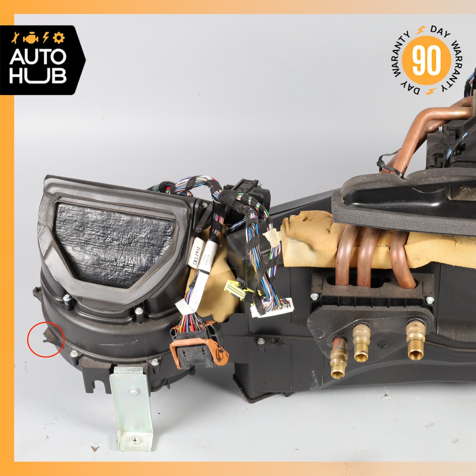 10-12 Maserati GranTurismo M145 Center Console A/C Air Heater Blower OEM 25k