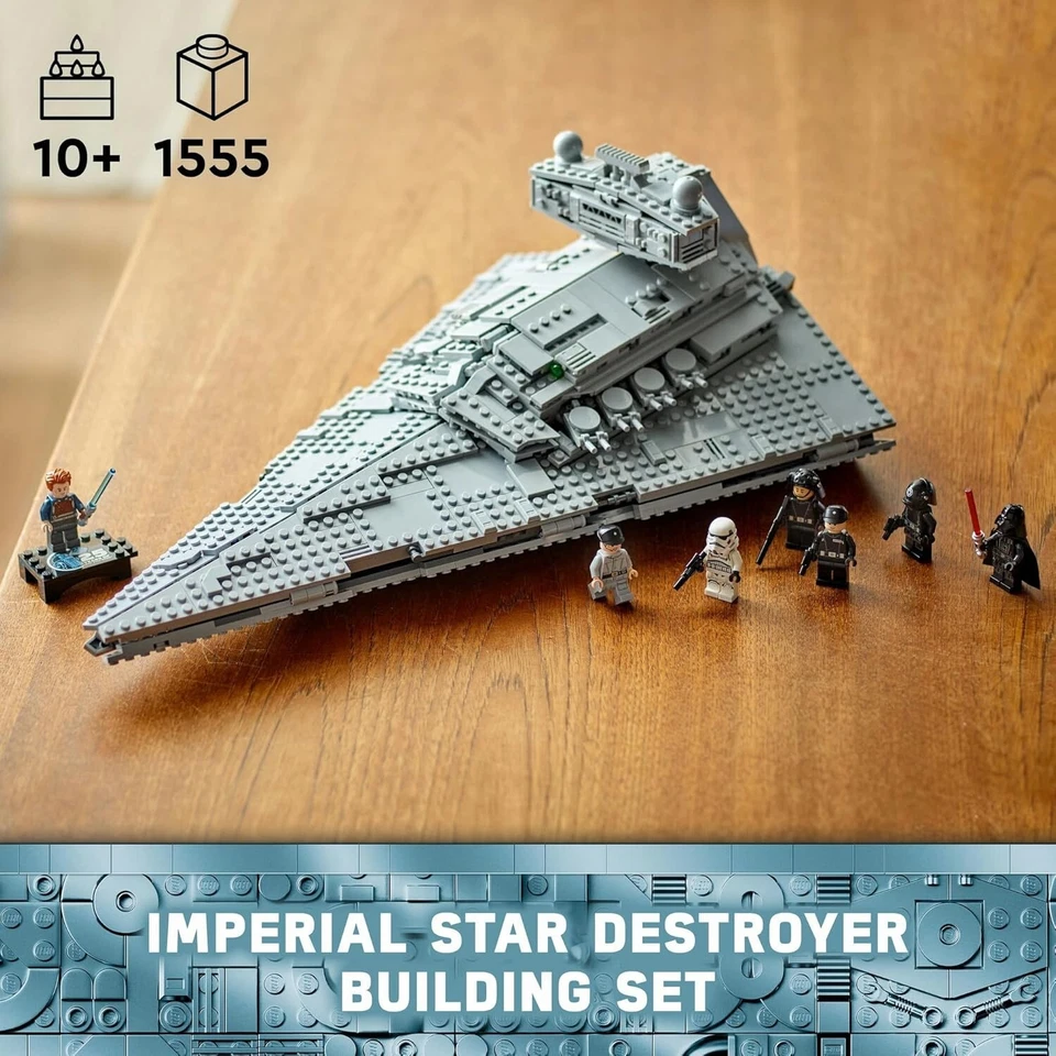 LEGO® Star Wars™ Imperial Star Destroyer™ 75394 Starship, Buildable Toy Playset - image 2 of 4