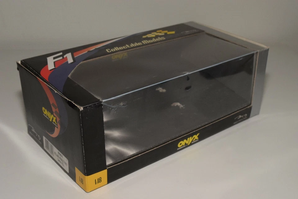 V 1:18 SCATOLA VUOTA ORIGINALE ONICE 6001 WILLIAMS RENAULT FW17 DAMON HILL EC... - Immagine 2 di 4