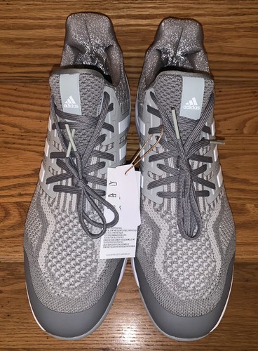 Adidas Ultra Boost DNA 5.0 Baseball Cleats ID9602 Men’s US 14 Grey NEW $180 - 第 6/12 張圖片