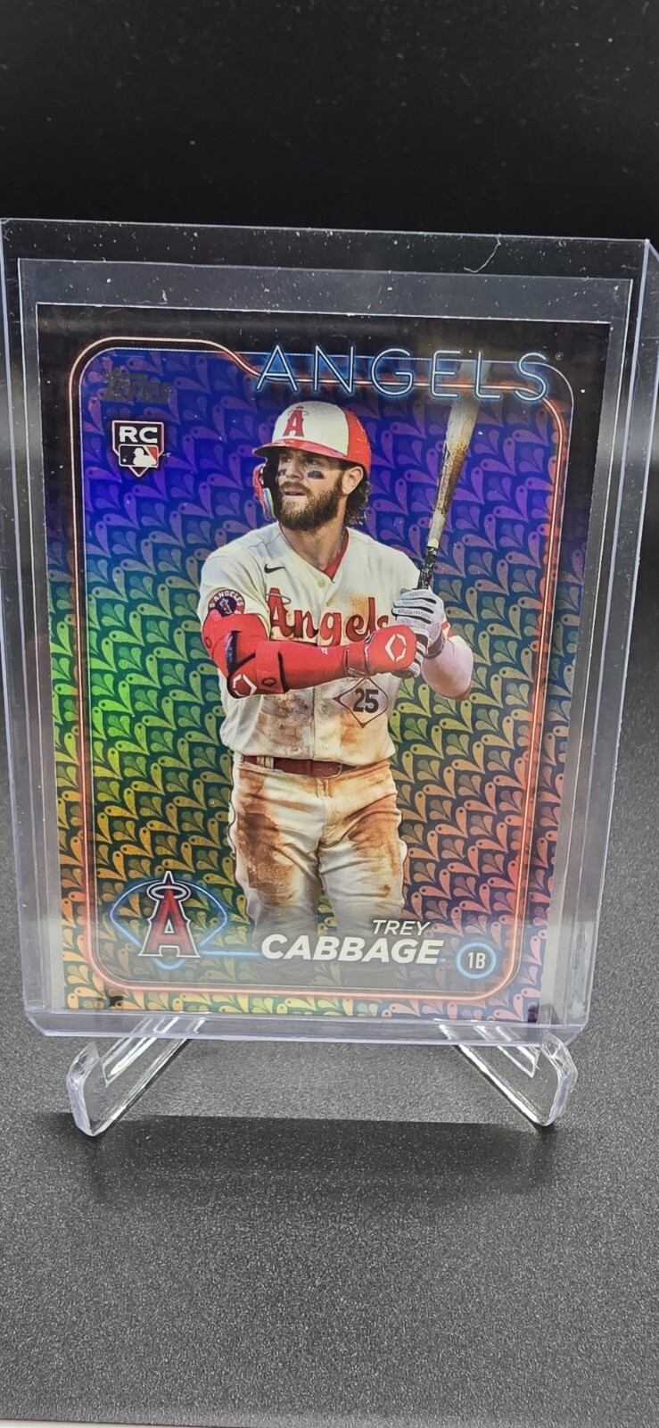 2024 Topps Series 1 - Holiday #321 Trey Cabbage (RC)