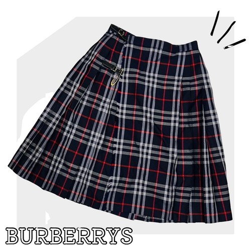 Burberry Blue Label Wrap Skirt 36 Denim | eBay