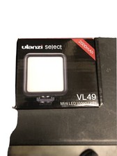 Ulanzi VL49 Mini RGB LED Video Light 2000mAh Vlog Light For Camera Photography