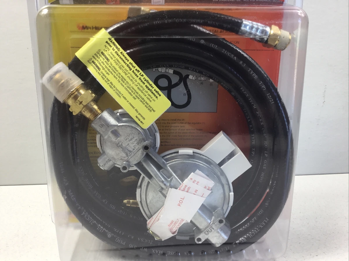 Mr. Heater Corp F273684 12 Ft Hose And Regulator Kit for LP Propane  Appliances 89301002555 | eBay