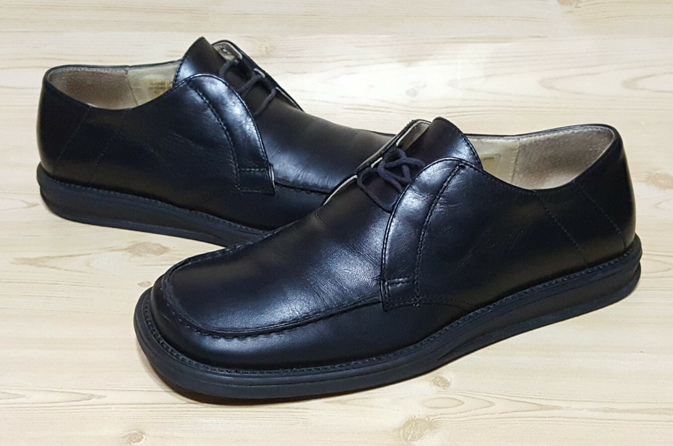 SAOLA Scarpe Oxford Kenneth Cole Made in Italy da uomo in pelle nera 7