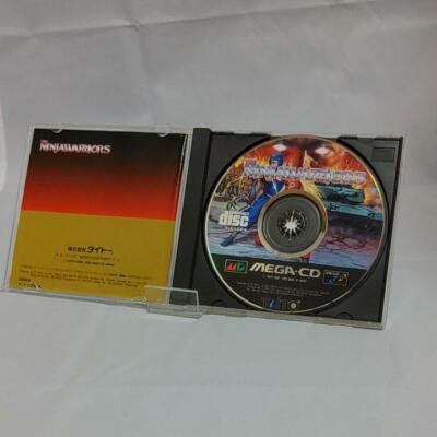 Ninja Warriors Per Sega Mega CD, NTSC-J Giappone, Usato Boxato Completo