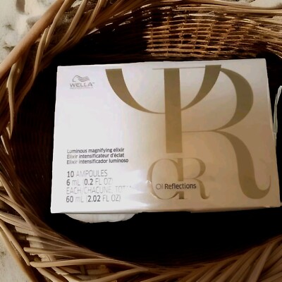 WELLAOilReflections-Luminous Magnifying Elixir10 Ampoules 0.2floz Only 2 Left!!