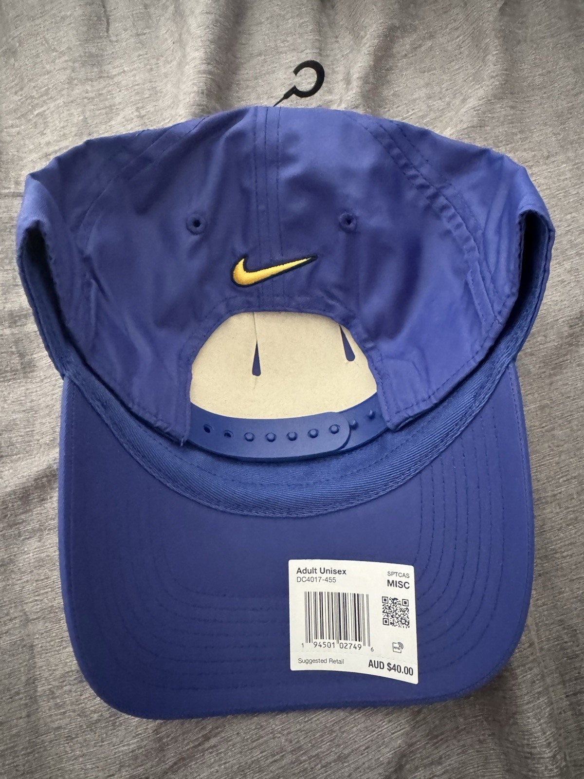 Nike Tn Cap Heritage 86 Air Max Plus 6 Panel Tuned Air Hat DC4017-455 Royal Blue image 2