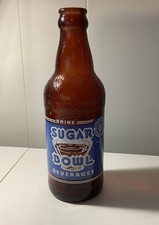 SUGAR BOWL Beverages 8oz ACL Soda Bottle Dr.pepper Bottling New Orleans, LA 