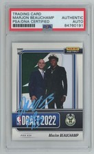 2022-23 Panini Instant (Hand Signed) MarJon Beauchamp Rookie Auto Authentic PSA