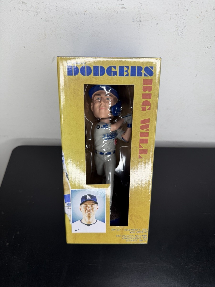 2026 Will Smith Game 7 Home Run Bobblehead Los Angeles Dodgers