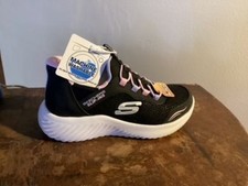 Skechers Hands Free Slip-ins  Bounder Simple Cute Girls Sneakers